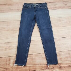 Banana Republic Jeans Womens 27 Blue Skinny Mid Rise Jeggings Denim Ladies 28x26